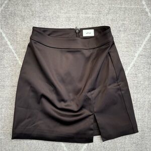 Aritzia Wilfred brown skirt 00